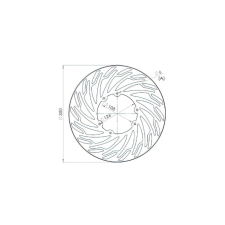 NG Brake Disc NG féktárcsa első 300mm Derbi DRD Pro / SM egyéb motorkerékpár alkatrész