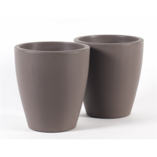 NGA Violeta 30 32x30cm barna kaspó kerti dekoráció