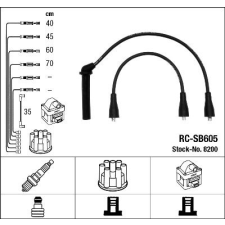 NGK gyújtókábelkészlet NGK 8200 autóalkatrész