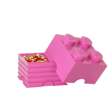 nHG Lego tárolódoboz 2x2, lila (5,6 literes) 40031739 bútor