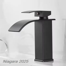  Niagara 2025 matt fekete mosdó csaptelep csaptelep