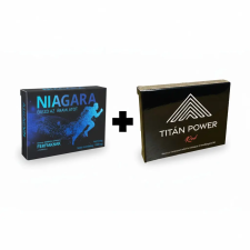  Niagara Potencianövelő Férfiaknak - 4 db + Titán Power Red Kapszula Férfiaknak 3db potencianövelő