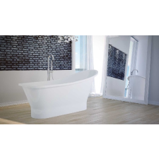  Niagara Wellness Greta 160Ă66 cm öntött márvány szabadonálló kád kád, zuhanykabin