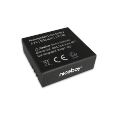 Niceboy 1050 mAh akku Vega akciókamerákhoz (vega-baterie-1050) sportkamera kellék