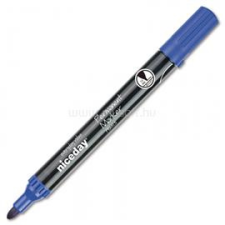 Niceday kerek hegyű kék permanent marker (NICEDAY_7261755) filctoll, marker