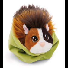 NICI Barna tengerimalac plüssfigura zöld kosárban 12 cm (61334) plüssfigura
