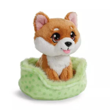 NICI Green: Shiba Inu kutya plüssfigura kosárban - plüssfigura