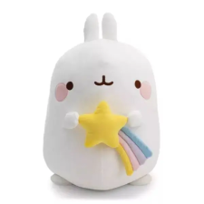 NICI : Molang, a nyuszi csillaggal plüssfigura - 12 cm plüssfigura