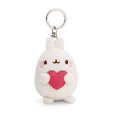 NICI : Molang, a nyuszi kulcstartó szívvel - 8 cm kulcstartó