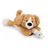 NICI : Plüss kutyus és kacsa, barna, fekvő - 30 cm