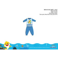 Nickelodeon Baby Shark baba pizsama - jersey pamut pizsama - világoskék - 92 gyerek hálóing, pizsama