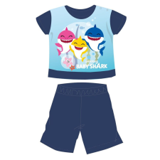 Nickelodeon Baby Shark nyári rövid ujjú baba pizsama - pamut jersey pizsama - sötétkék - 86 gyerek hálóing, pizsama