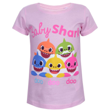 Nickelodeon Baby Shark rövid ujjú póló rózsaszín 2-3 év (98 cm)