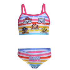 Nickelodeon Mancs Őrjárat bikini színes csíkos 5-6 év (110-116 cm) gyerek fürdőruha