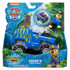 Nickelodeon Mancs őrjárat: Dzsungel kutyik - Chase és tigris járműve autópálya és játékautó