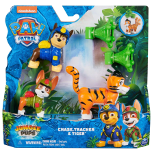 Nickelodeon Mancs őrjárat: Dzsungel kutyik - Chase és Tracker akciófigura