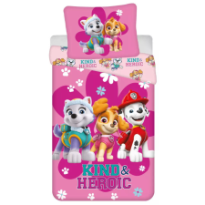 Nickelodeon Mancs Őrjárat Heroic ágyneműhuzat 140x200 cm, 70x90 cm Nr21 lakástextília