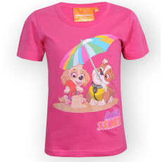 Nickelodeon póló Mancs őrjárat Skye magenta szín 5-6 év (116 cm)