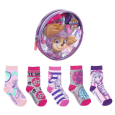 Nickelodeon zokni szett/5db Mancs Őrjárat Skye Díszcsomagban 23-25