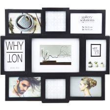 Nielsen Why Not Collage 49x42,5 képkeret - Fekete fényképkeret