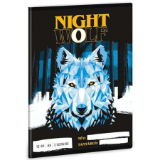 Nightwolf farkasos füzet - 3. osztályos vonalas 12-32 füzet