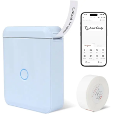 Niimbot D110_M kék + címke tekercs címkézőgép
