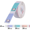 Niimbot D11 / D11-M / D110 / D110-H címke, T, 14×30 mm, 210 db, Maneko-neko