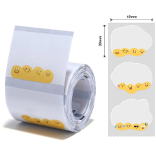 Niimbot T 41x31mm, 220 db, Emoji - B21, B21S, B3, B1S, B3, B1S kompatibilis etikett