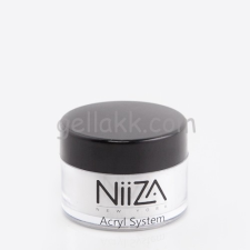 NiiZA Acrylic Powder - White 5g porcelán liquid