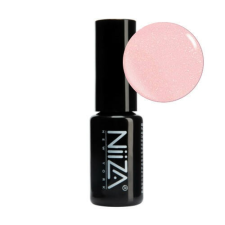 NiiZA Rubber Base Gel Glitter Pink 4ml fényzselé