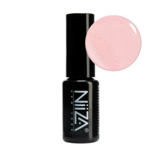 NiiZA Rubber Base Gel Glitter Pink 7ml fényzselé