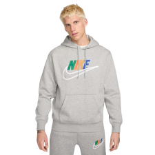 Nike Club Bb Hdy Futura Block kapucnis kapucnis FZ0772063 férfi szürke XL férfi pulóver, kardigán