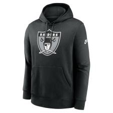 Nike club fleece pullover hoodie - nfl las vegas raiders pulóver férfi fekete 3xl férfi pulóver, kardigán