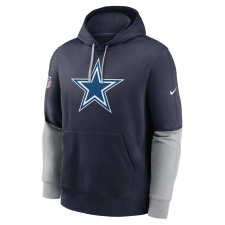 Nike club hoodie team issue - nfl dallas cowboys pulóver férfi kék 3xl férfi pulóver, kardigán