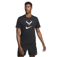 Nike Férfi rövid ujjú póló Nike Court Dri-FIT Rafa Fekete férfi póló