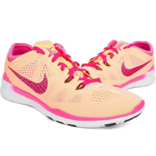 Nike Free 5.0 női edzőcipő, narancssárga/rózsaszín, 37.5 női cipő