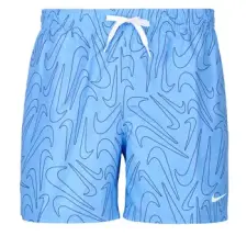 Nike Fürdőruhák 5'' Breaker Logofetti AOP Kék EU S férfi fürdőnadrág
