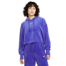 Nike Kapucnis pulóver Nike W NSW Vlr Mod Crop Po DQ5927430 Nők Kék M