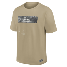 Nike max 90 t-shirt - nfl miami dolphins póló férfi bézs l