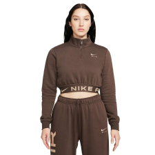 Nike Melegítő felső Nike Air Flc Top FB8067237 női Barna M női pulóver, kardigán