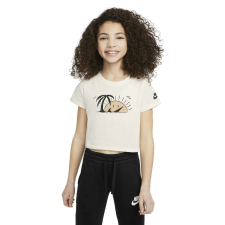 Nike Póló Nike G NSW póló Sun Swoosh Crop DQ4376133 Bézs S gyerekeknek gyerek póló