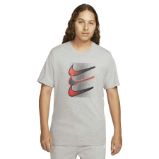 Nike Poló Nike M NSW Póló 12mo Swoosh DZ5173063 Férfi Gri S férfi póló