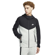 Nike Tch Flc Fz Wr kapucnis pulóver FB7921064 Férfi Fekete XXL férfi pulóver, kardigán