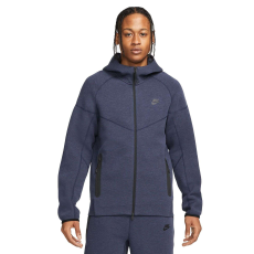 Nike Tch Flc Fz Wr kapucnis pulóver FB7921473 Férfi Tengerészkék M