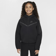 Nike Tech Fleece HD Fz Ls - PD kapucnis pulóver HV8695010 gyerek fekete M