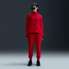 Nike Tech Fleece WR FZ HDY 2 kapucnis pulóver HV6747657 női piros M női pulóver, kardigán
