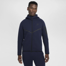 Nike Tech Fleece WR Fz Jkt kapucnis pulóver HV0949451 férfi sötétkék L férfi pulóver, kardigán