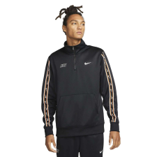 Nike Tréningruha blúz Nike M NSW Repeat SW Hz DX2026010 Férfi Fekete XL férfi pulóver, kardigán