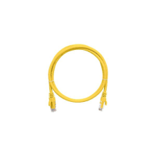 Nikomax CAT6 U-UTP Patch Cable 20m Yellow kábel és adapter