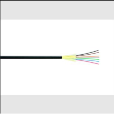 Nikomax Optikai kábel, beltéri és kültéri, SM 9/125 OS2, 8 szálas tight buffered, LSZH, Eca Méterre (NKL-F-008S9K-00U-BK) kábel és adapter
